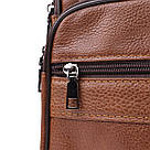 Сумка чоловіча з ручкою для перенесення в руці з натуральної шкіри Vintage 23031 Світло-коричневий, фото 7