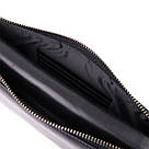 Чоловічий клатч із натуральної шкіри Vintage 23035 Чорний, фото 8
