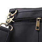 Повсякденна чоловіча сумка з натуральної шкіри Vintage 23037 Чорний, фото 5