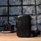 Сумка-слінг для чоловіків з натуральної шкіри Vintage 22955 Чорний, фото 9