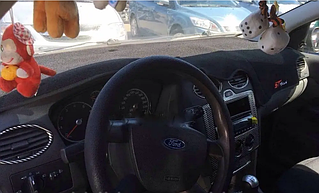 Накидка на панель приладів FORD Focus 2 пок. до рестайлинга 2004-2008