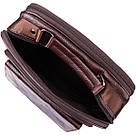 Чоловіча сумка з ручкою для перенесення в руці з натуральної шкіри Vintage 23024 Коричневий, фото 8