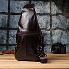 Сумка через плече з натуральної шкіри Vintage 23050 Коричневий, фото 10