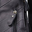 Сумка через плече з натуральної шкіри Vintage 22958 Чорний, фото 5