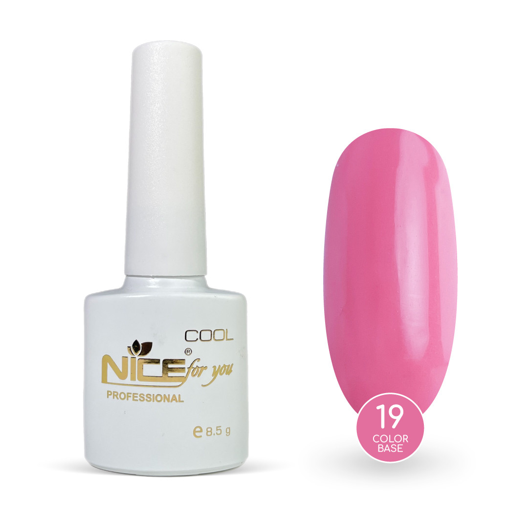 Кольорова база Nice for you Color base №019 Пильна троянда 8.5 г, фото 1
