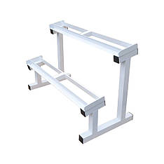 Стійка для гантелей 2 м на 10 пар Стійки для гантелей, грифів та дисків розбірна