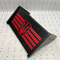 Полка приборної панелі МТЗ УК нового зразку овальна панель (червоний )