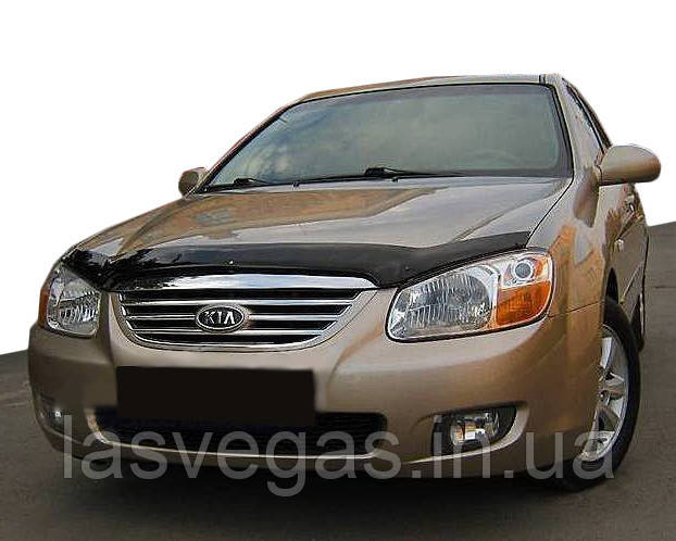 Дефлектор капота (мухобійка) Kia Cerato 2004-2010 (EGR/Австралія), фото 1