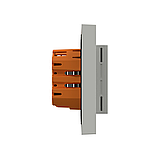 Wi-Fi термостат теплої підлоги з лічильником електроенергії Heatit WiFi6, білий, фото 5