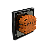 Wi-Fi термостат теплої підлоги з лічильником електроенергії Heatit WiFi6, чорний, фото 8