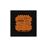 Wi-Fi термостат теплої підлоги з лічильником електроенергії Heatit WiFi6, чорний, фото 5