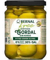 Оливки великі без кісточки та без оцту Bernal, 436 г