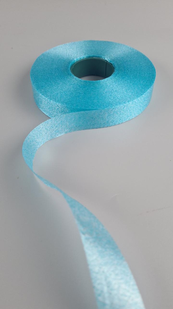 Стрічка для повітряних куль і подарунків 2 см х 100 ярдів бірюзова (1 пачка), фото 1