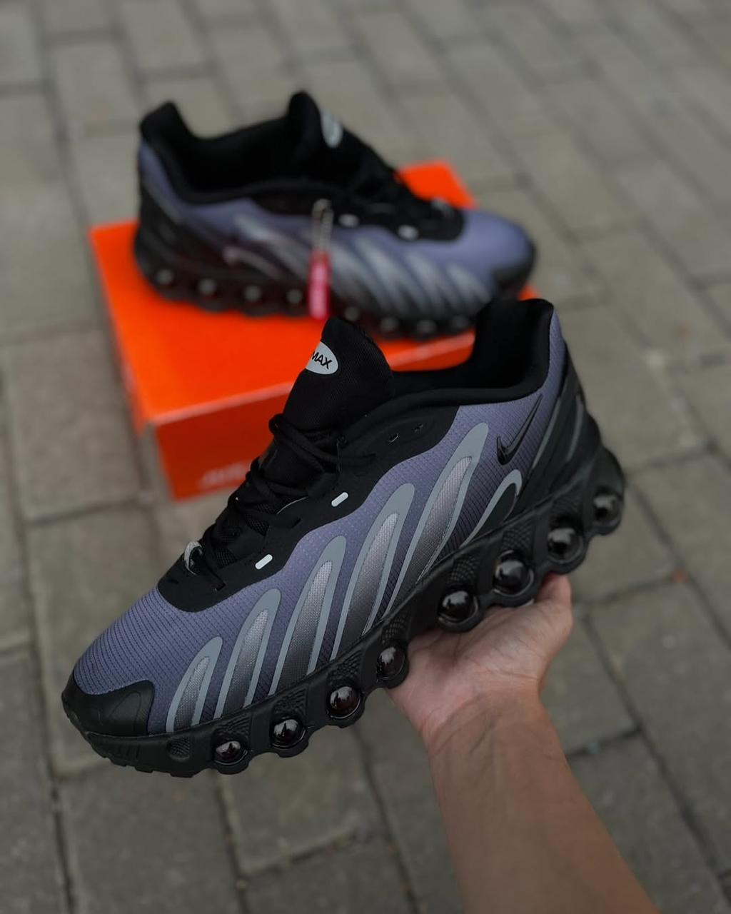 Чоловічі кросівки nike air max dn8 black grey, фото 1