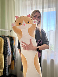 Іграшка подушка кіт батон обнімашка (110 см) krd0184