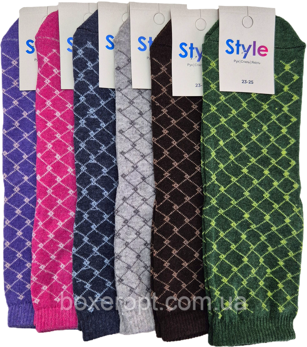 Жіночі шкарпетки Style - 12.00 грн./пара (сітка Рабіца)