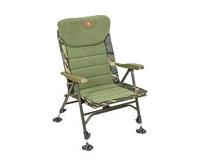 Крісло коропове Full Comfort Boilie Armchair Camou/Fleece