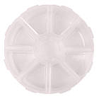 Органайзер контейнер для дрібниць Supretto круглий пластиковий на 8 осередків, фото 7