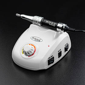 Професійний фрезер Мокс X105 на 65 Вт. - 45000 об./хв. для манікюру та педикюру Білий