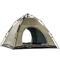 Палатка кемпинговая 2 на 2 метра автоматическая для рыбалки похода туристическая LU-019GR Зеленый