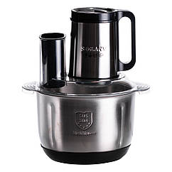 Чопер подрібнювач із чашею на 4 л кухонний електричний Sokany SK-06020