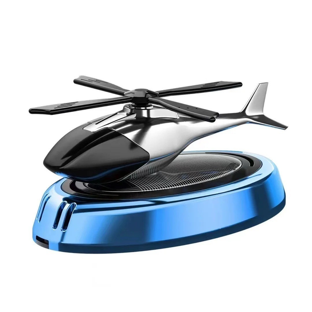 Дифузор ефірних олій Вертоліт J1 ароматизатор для автомобіля (Синій), фото 1