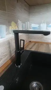 Змішувач для кухні Foster 017 Чорний