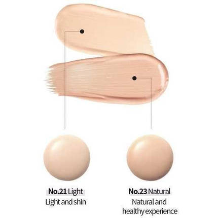 Тональний кушон з ефектом сяйва Arocell Glow Perfect Cushion SPF50+ PA+++ №21, 15 г, фото 3