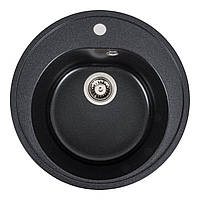 Гранітна мийка для кухні VALESO LUNA 510 матова Карбон