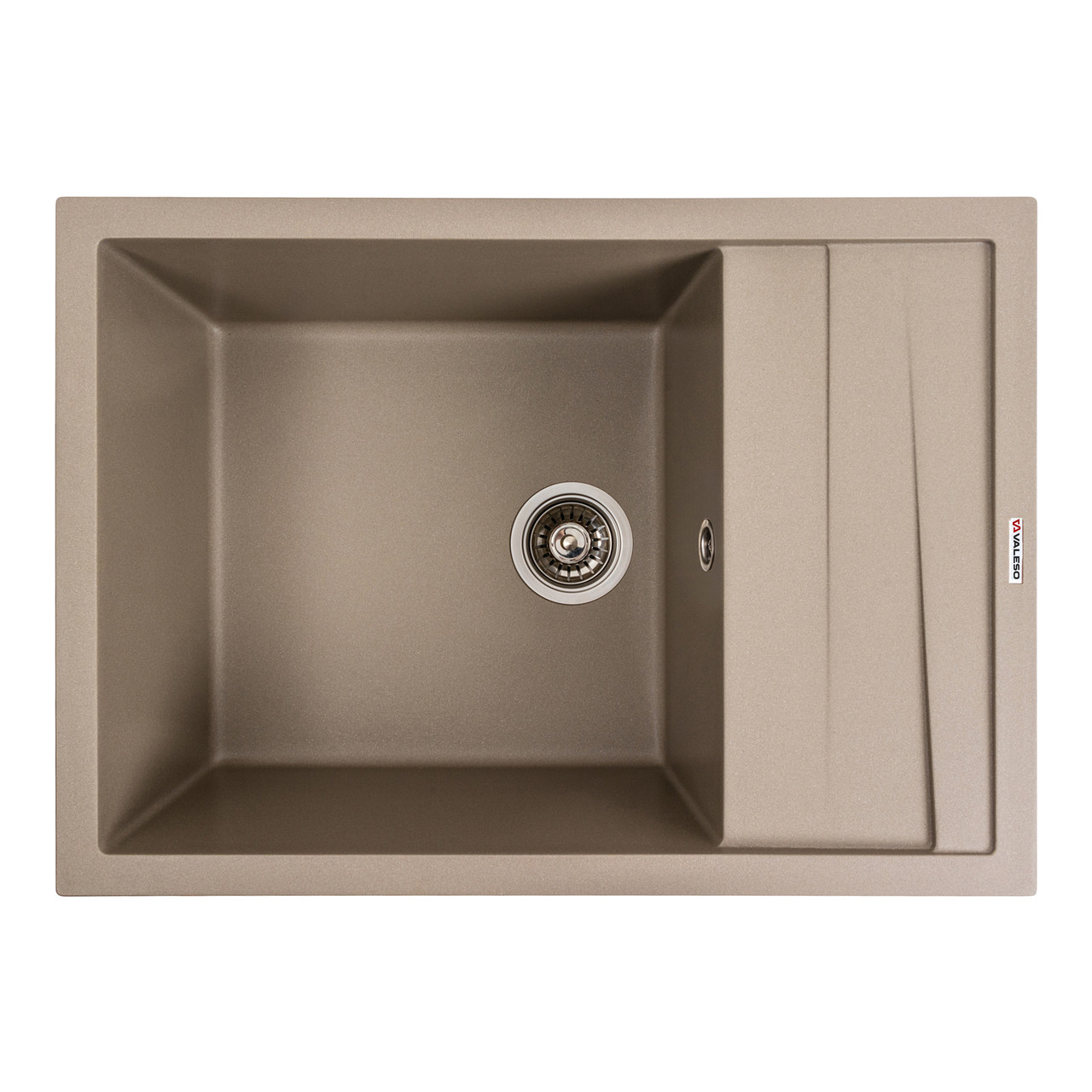 Гранітна мийка для кухні VALESO CASCADA 7050 матова Титан