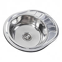 Кухонна мийка з нержавіючої сталі Valeso ПОЛІРОВКА 5745 (0,8/180 мм)