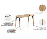 Офісні столи комп'ютерні на 4 людини Co_d 35-24, фото 5