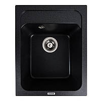 Гранітна мийка для кухні VALESO 4050 KORRADO матова Карбон