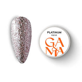 Рідка фольга для нігтів Ga&Ma Platinum Rose рожевий, 5 грам