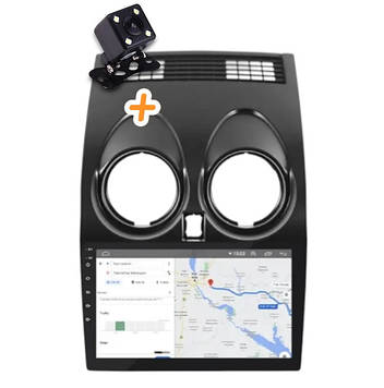 Магнітола для Nissan Qashqai 2010-2013 на Android. Преміальна модель (2+32 ГБ 4G QLED CarPlay 8 ядер)