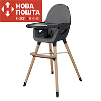 Стільчик для годування ESPIRO YUKO 17 TIMBER GRAPHITE