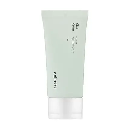 Заспокійливий крем для обличчя з центеллою та ніацинамідом Celimax The Real Cica Soothing Cream 50 ml, фото 1