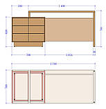 Офісний стіл Промо 29-25s, фото 10