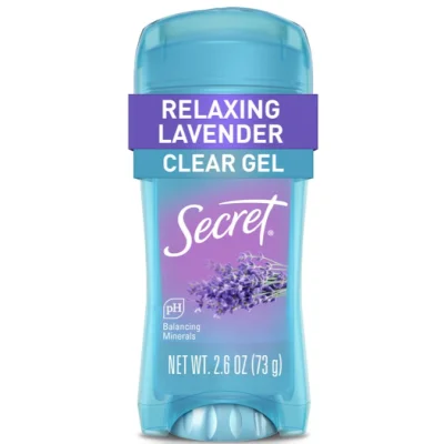 Гелевий дезодорант-антиперспірант Лаванда Secret Clear Gel Deodorant Antiperspirant Relaxing Lavender, фото 1
