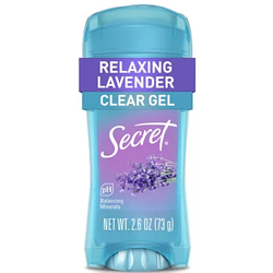 Гелевий дезодорант-антиперспірант Лаванда Secret Clear Gel Deodorant Antiperspirant Relaxing Lavender