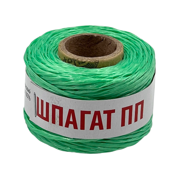 Шпагат п/пропілен перев'язувальний 50г на бобіні JuteRD в асорт., Поліпропіленовий шпагат, Шпагат для підв’язки