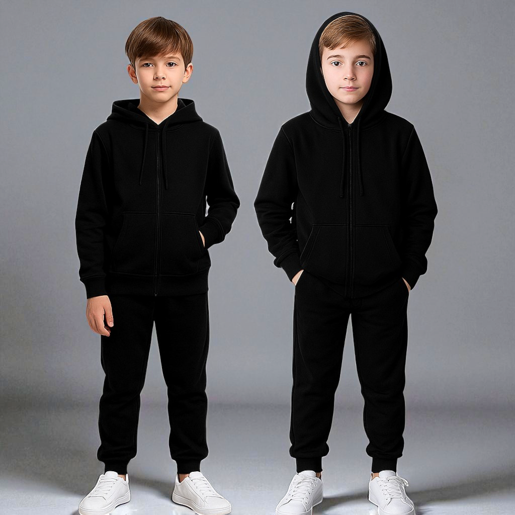 Спортивний Костюм на хлопчика 146-158 см 003617 Чорний