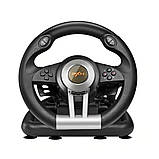 Ігрове кермо PXN V3PRO з вібрацією педалями гальма та газу Універсальний джойстик-кермо для PS3/4 X-ONE ПК, фото 8