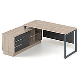 Стіл комп'ютерний тумбовий Promo Q17s Salita, фото 2