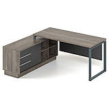 Стіл комп'ютерний тумбовий Promo Q17s Salita, фото 3