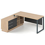 Стіл комп'ютерний тумбовий Promo Q17s Salita, фото 4