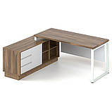 Стіл комп'ютерний тумбовий Promo Q17s Salita, фото 5