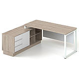 Стіл комп'ютерний тумбовий Promo Q17s Salita, фото 6