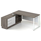 Стіл комп'ютерний тумбовий Promo Q17s Salita, фото 7