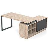 Стіл комп'ютерний тумбовий Promo Q7s, фото 8